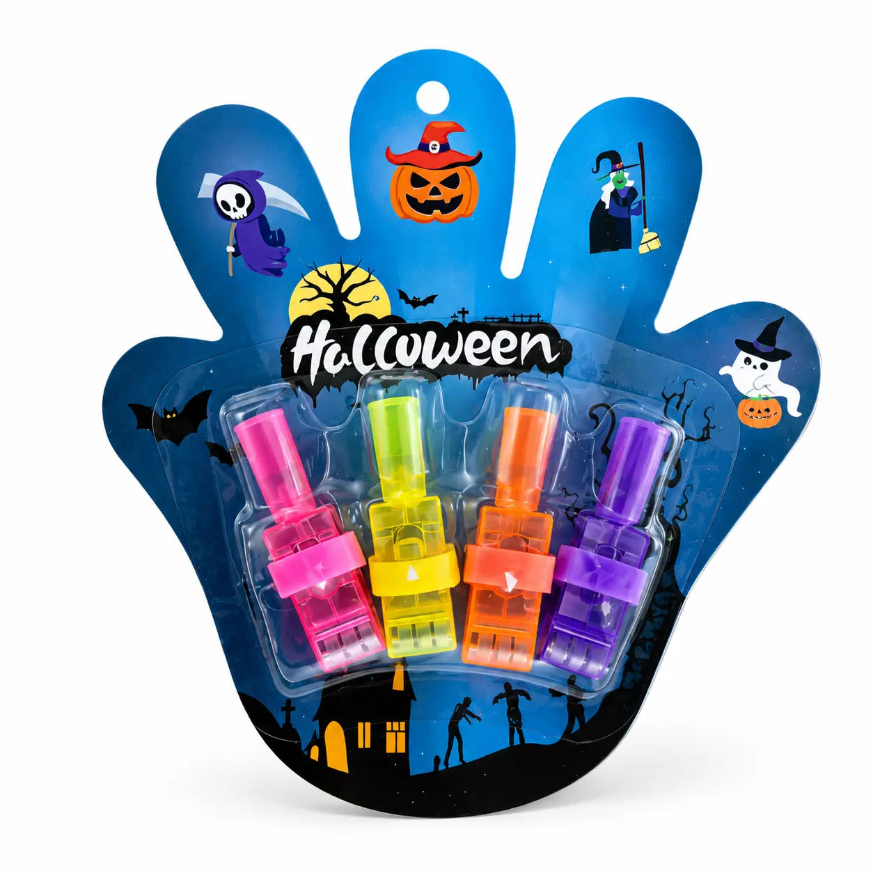 LED Light-Up Finger Projector Rings Party Favors